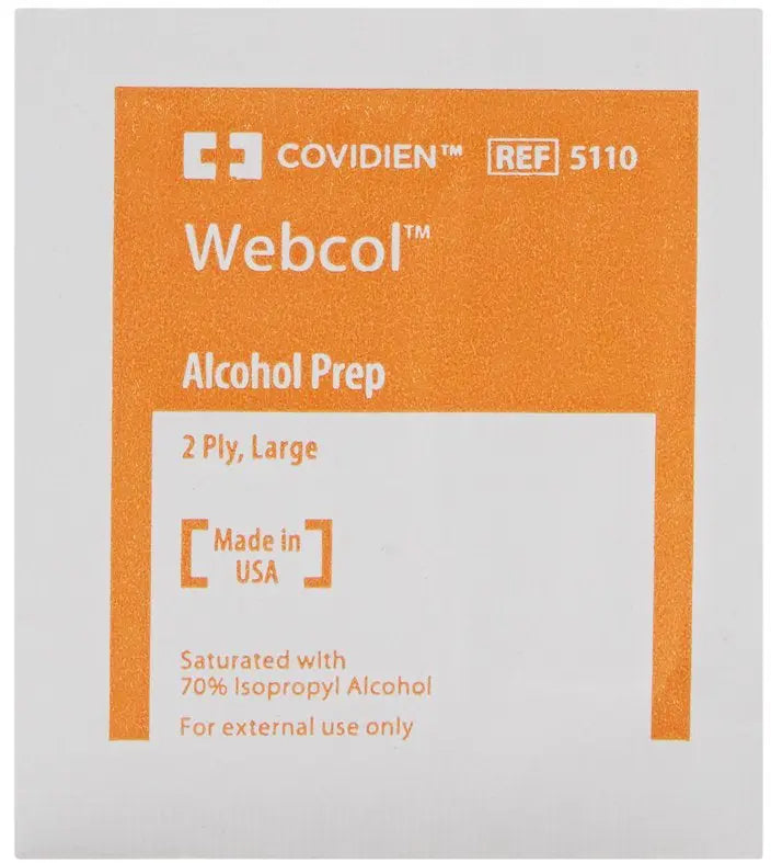 Webcol Alcohol Prep Pad
