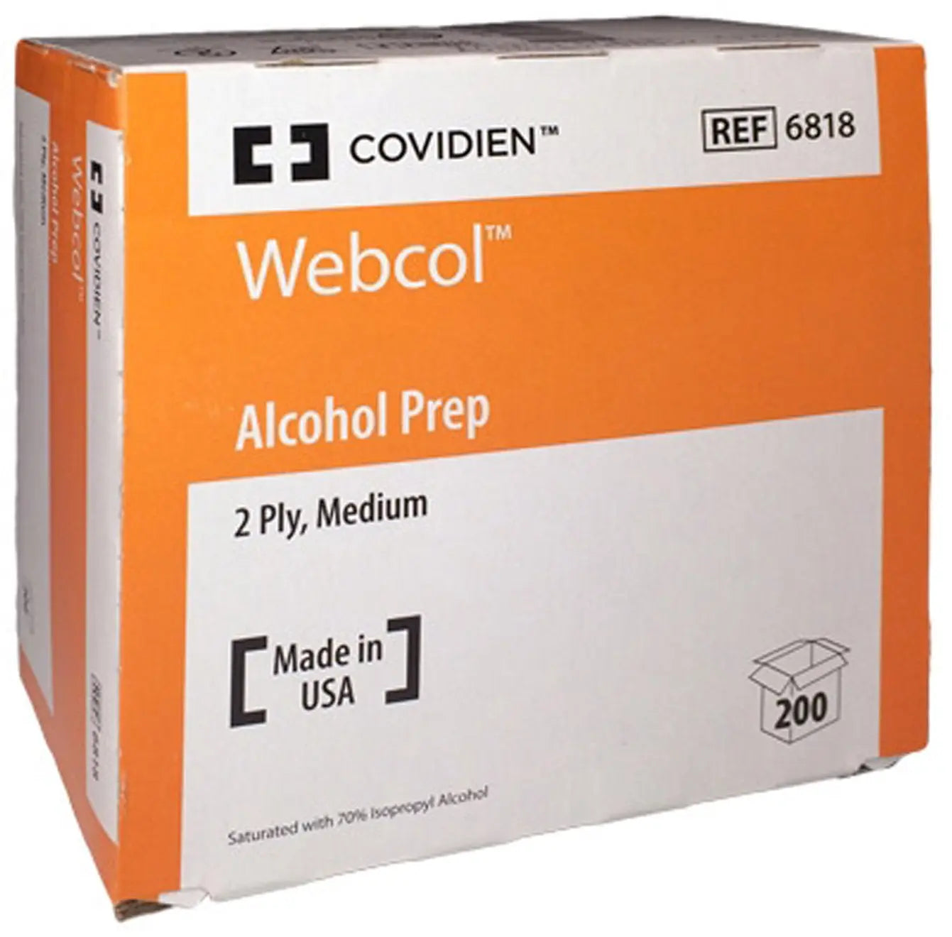 Webcol Alcohol Prep Pad