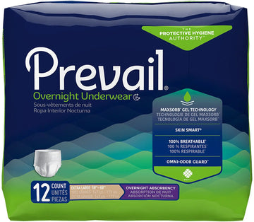 Prevail Overnight Unisex Adult Absorbent Underwear