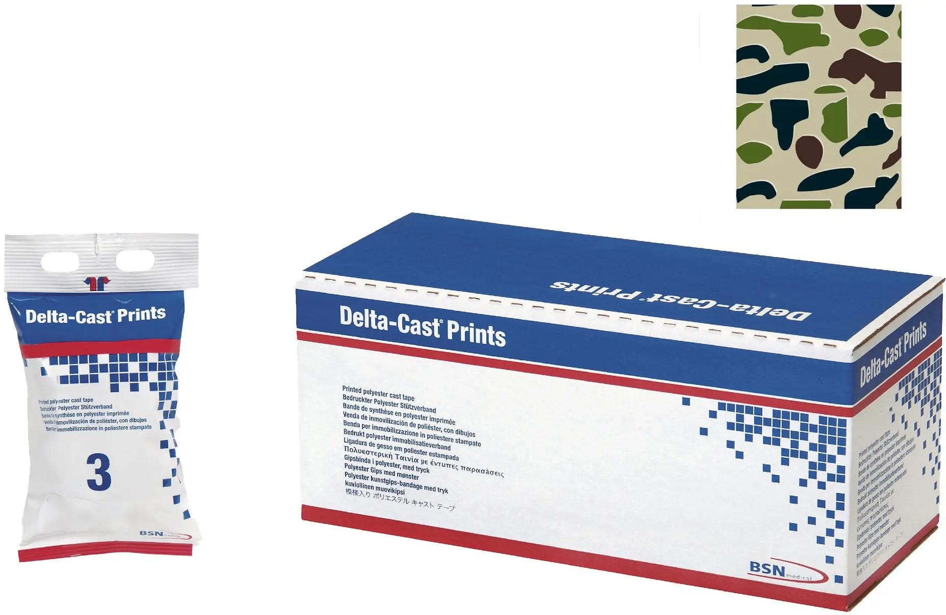 Delta-Cast Prints Cast Tape