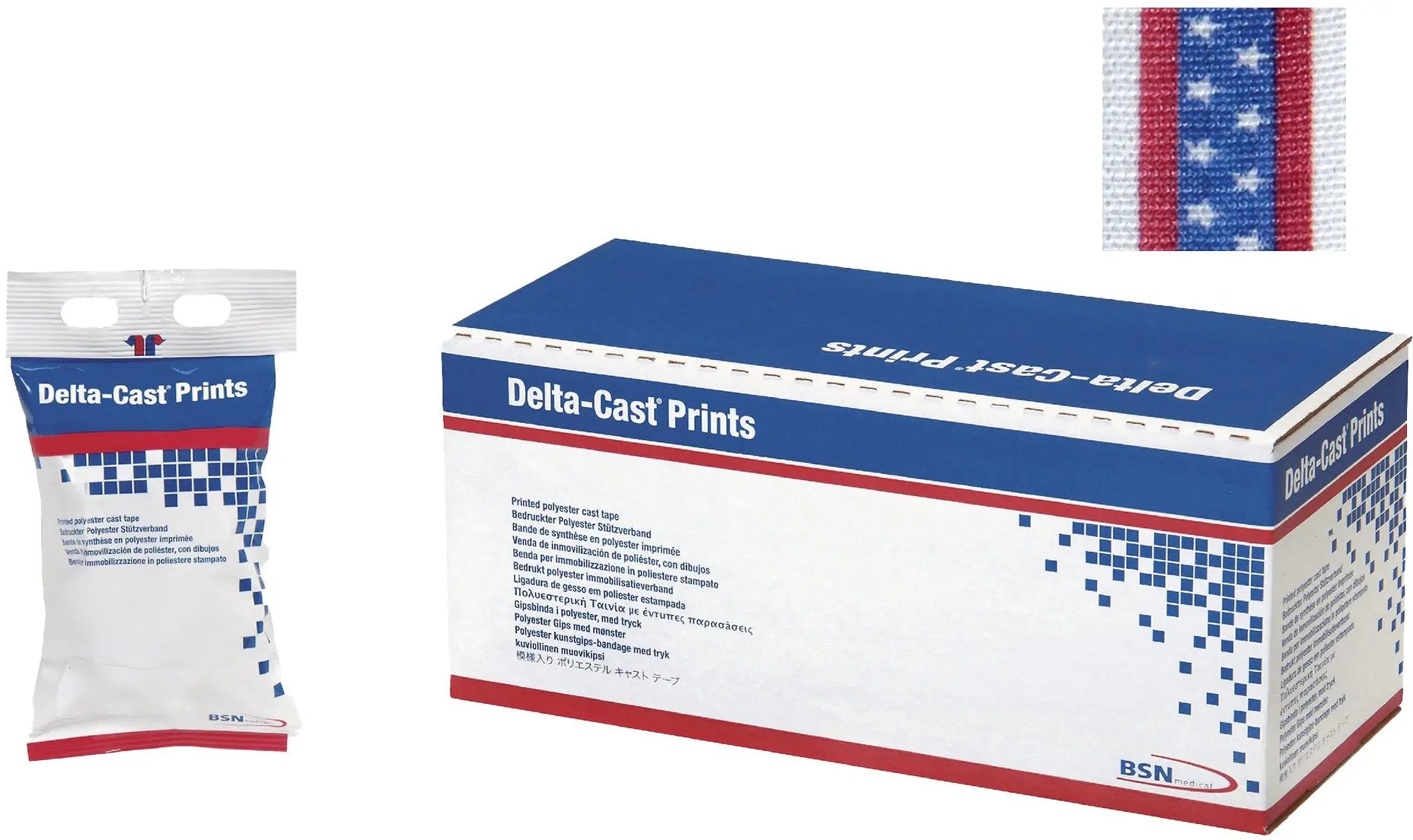 Delta-Cast Prints Cast Tape