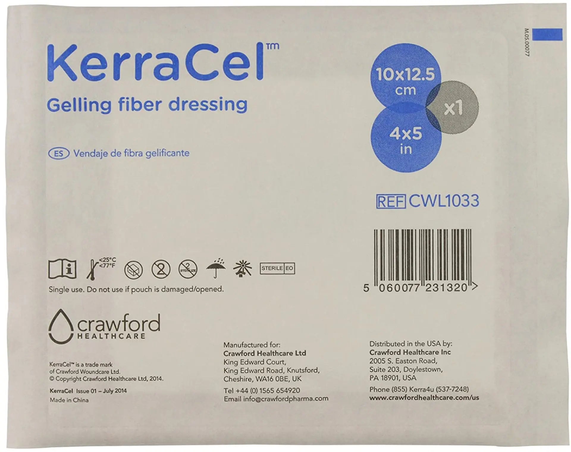 KerraCel Gelling Fiber Dressing