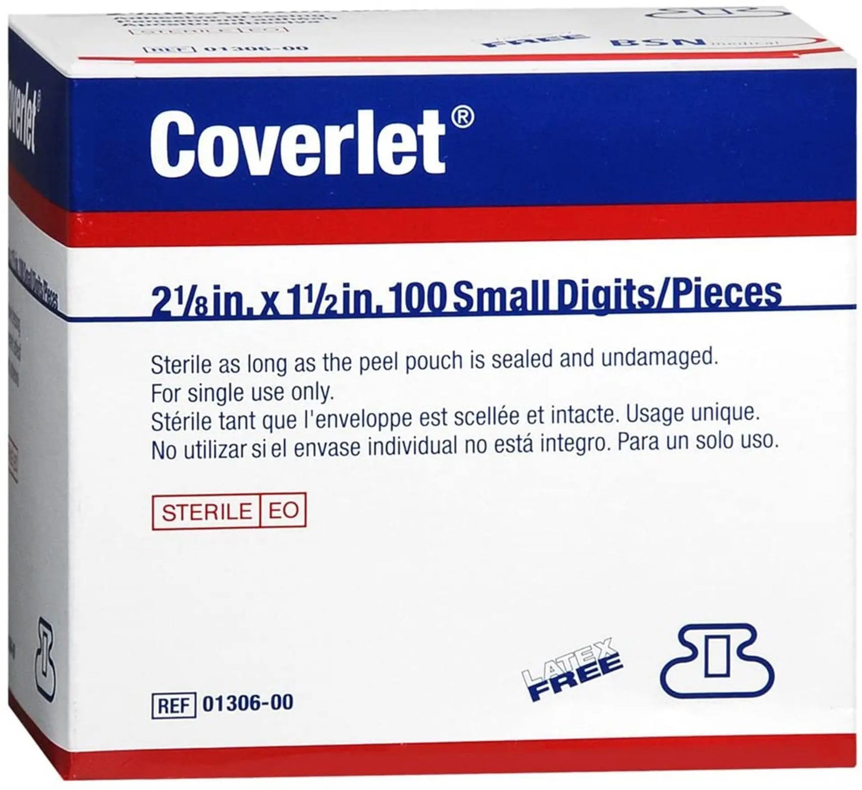 Coverlet Adhesive Strip