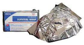 Survival Wrap 52 X 84 Inch Mylar Foil