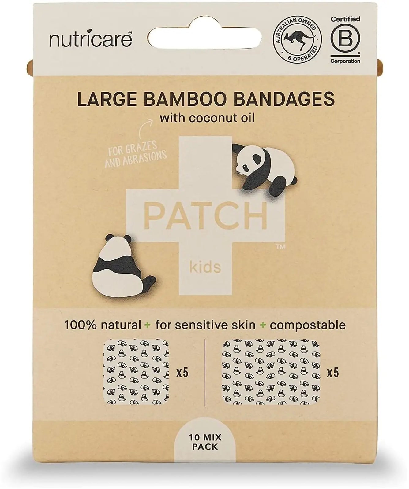 Patch Kids Adhesive Strip With Coconut Oil