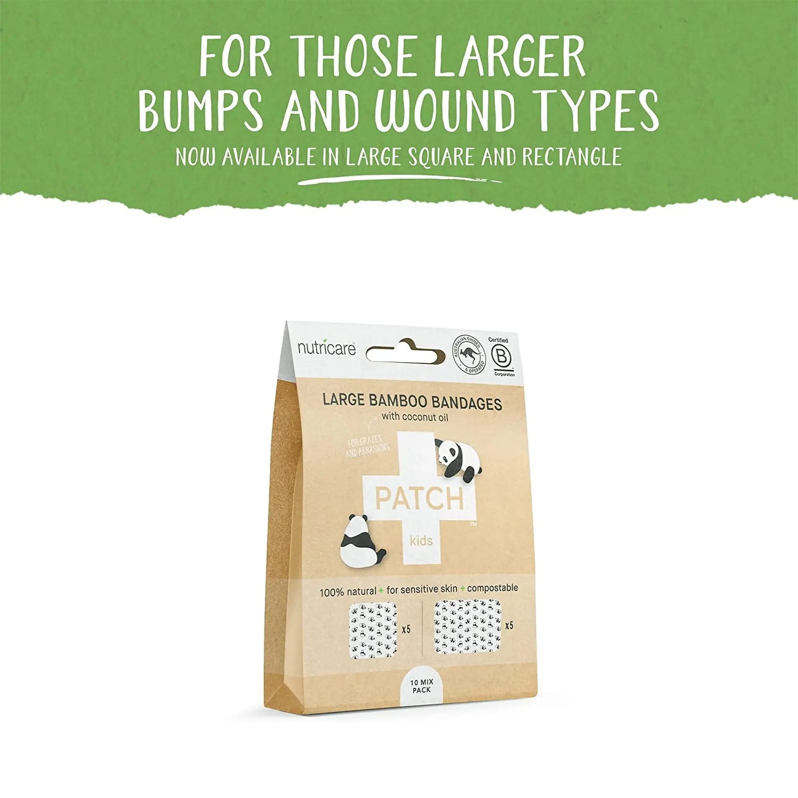 Patch Kids Adhesive Strip With Coconut Oil