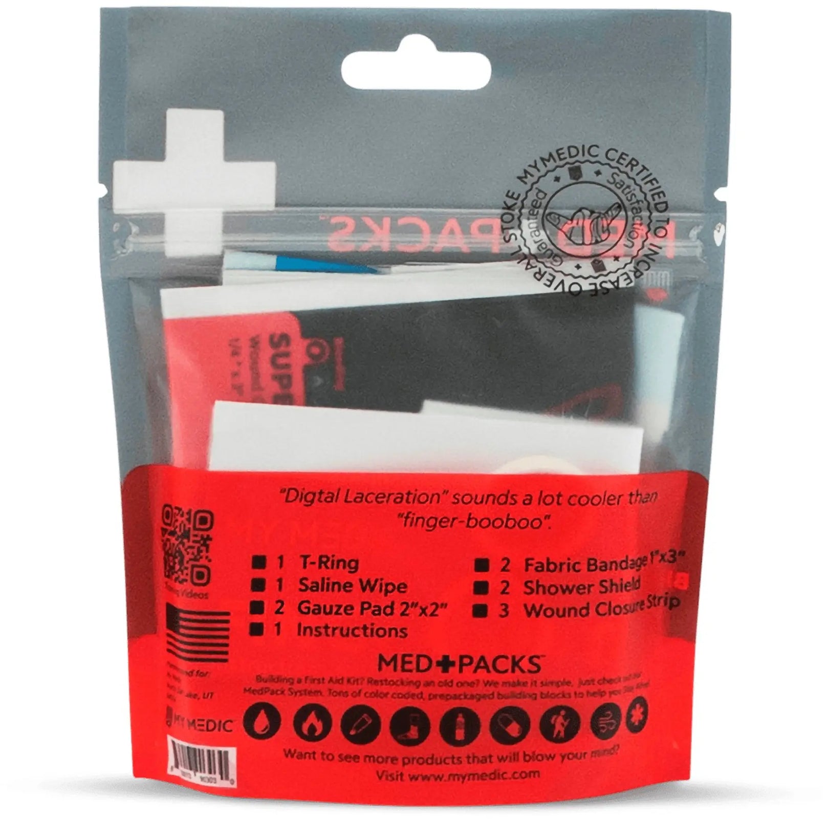 My Medic MED PACKS FInger Cut First Aid Kit
