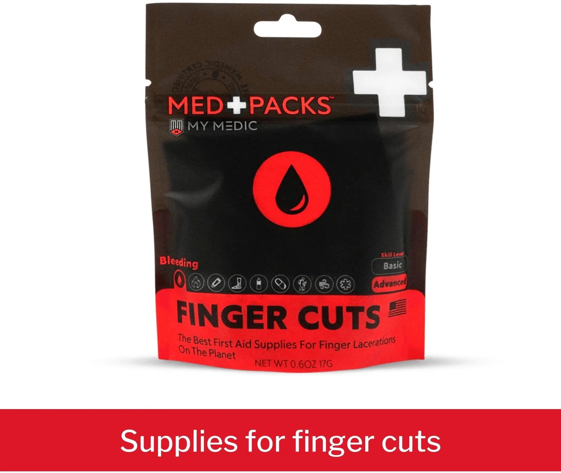 My Medic MED PACKS FInger Cut First Aid Kit