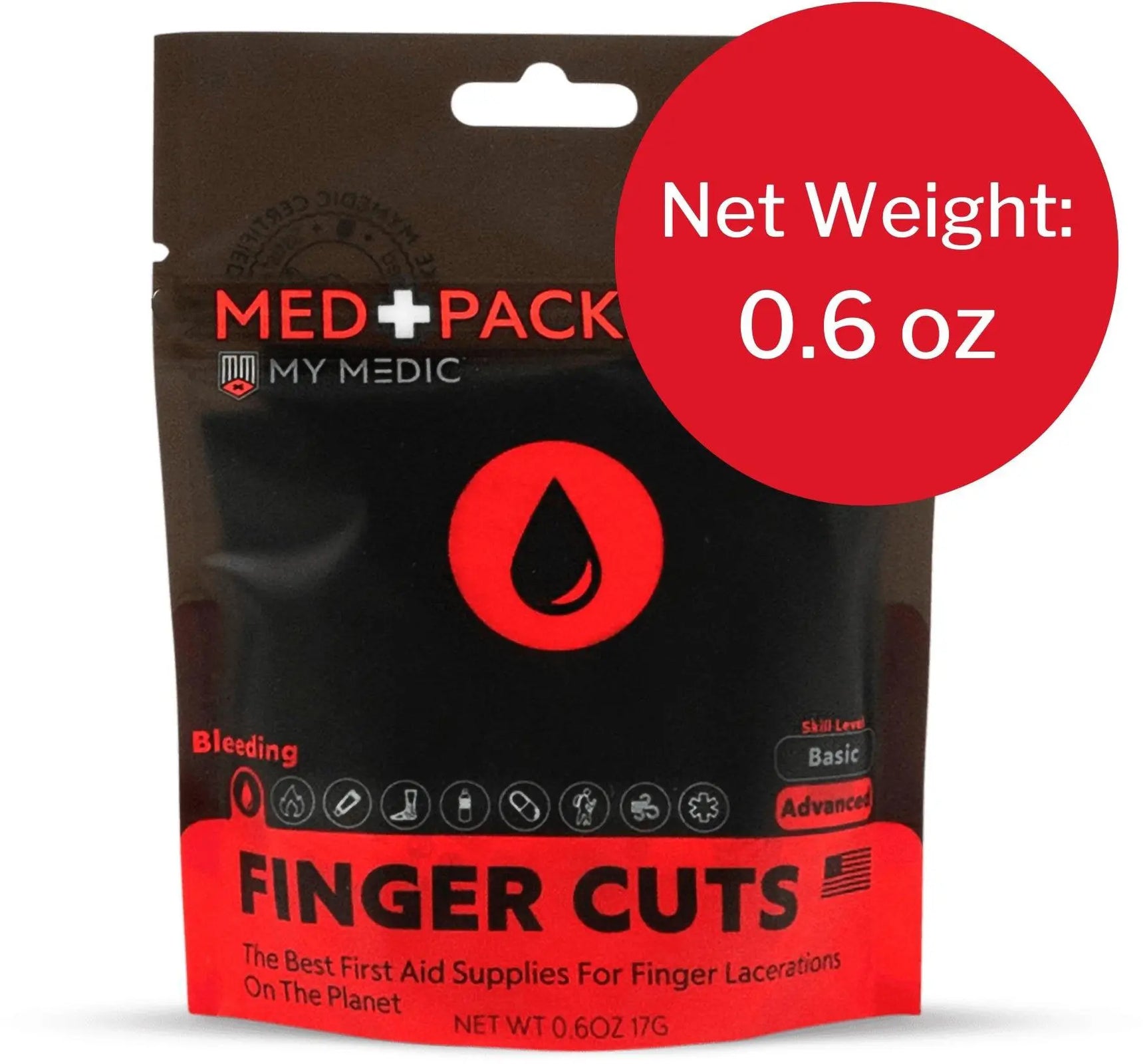 My Medic MED PACKS FInger Cut First Aid Kit