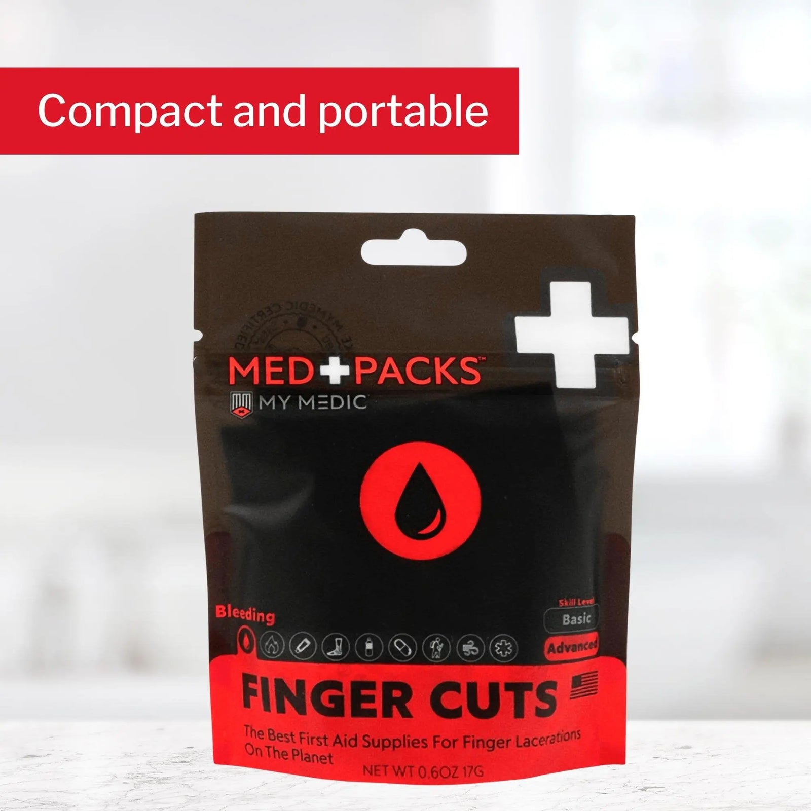 My Medic MED PACKS FInger Cut First Aid Kit