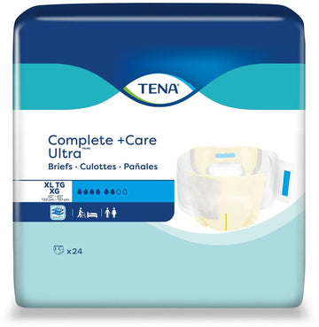 TENA Complete + Care Ultra Unisex Adult Incontinence Brief