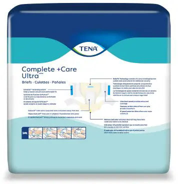 TENA Complete + Care Ultra Unisex Adult Incontinence Brief