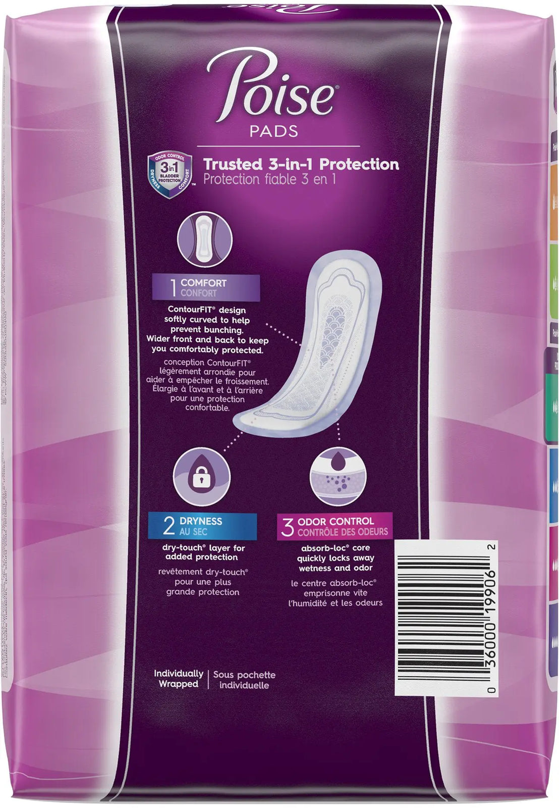 Poise Long Length Bladder Control Pad