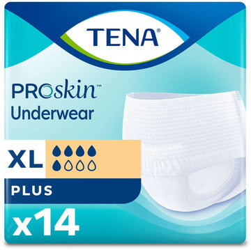 TENA ProSkin Plus Unisex Adult Absorbent Underwear