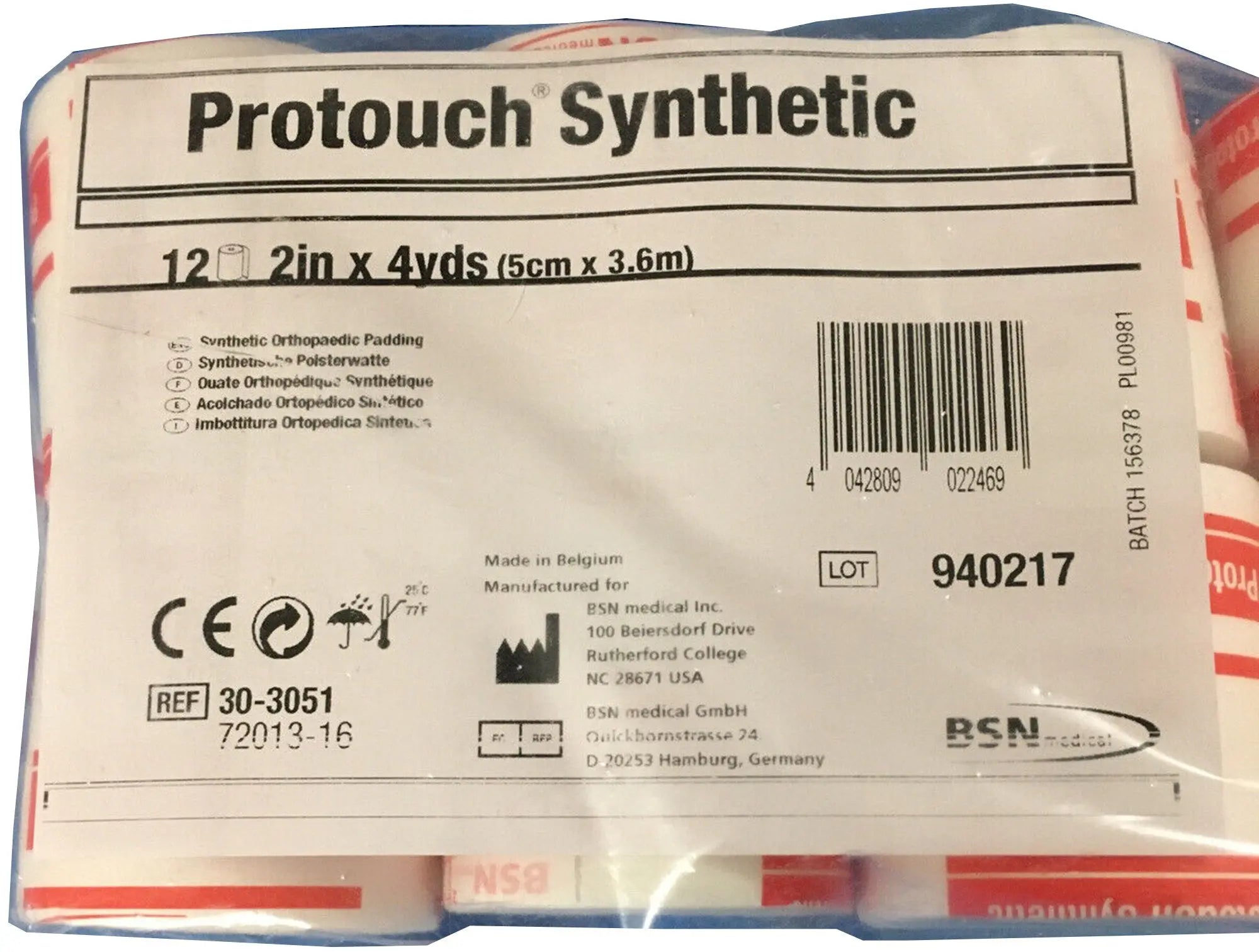 Protouch Synthetic Cast Padding Undercast