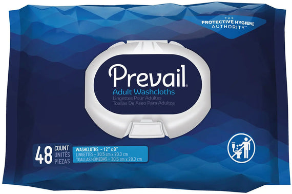 Prevail Disposable Adult Washcloths