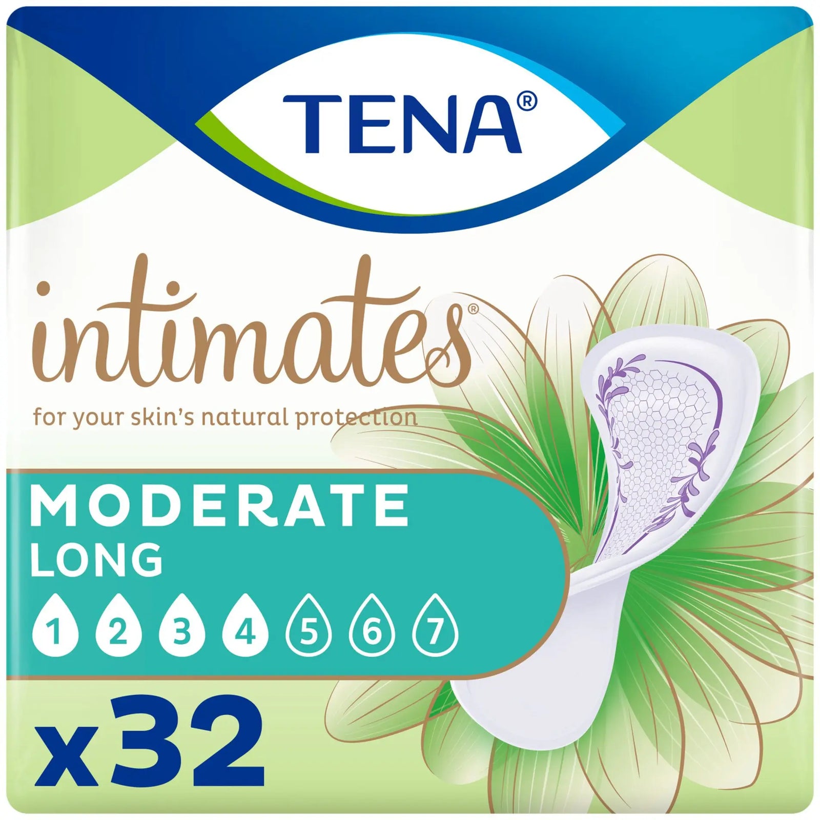 TENA Intimates Moderate Thin Bladder Control Pad