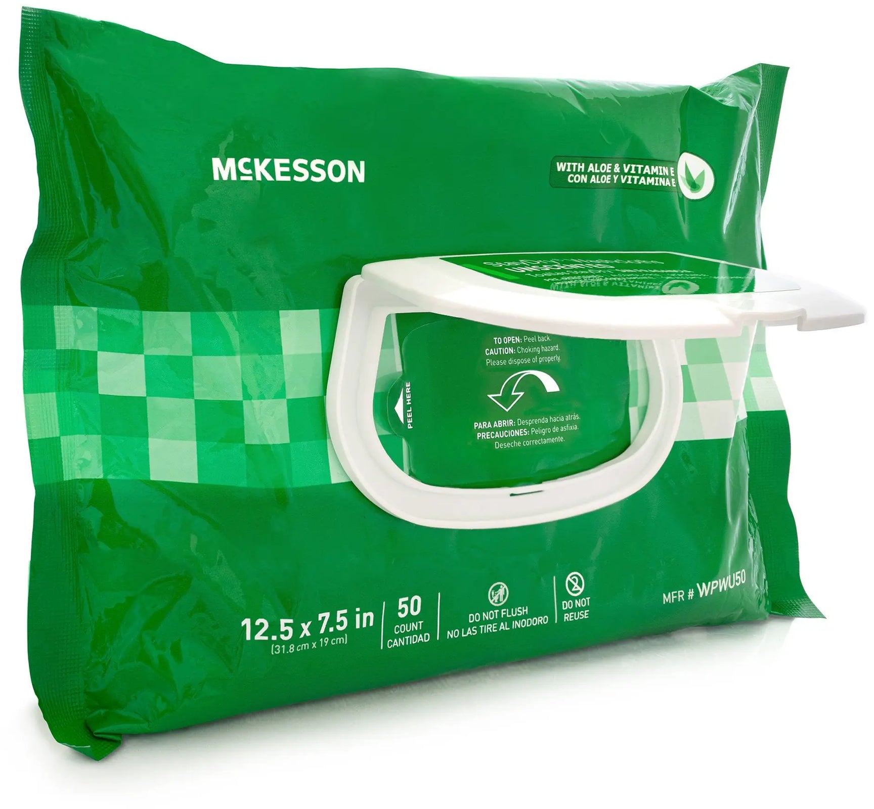 StayDry Unscented Disposable Washcloths with Aloe