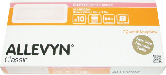 Allevyn Gentle Border Silicone Foam Dressing