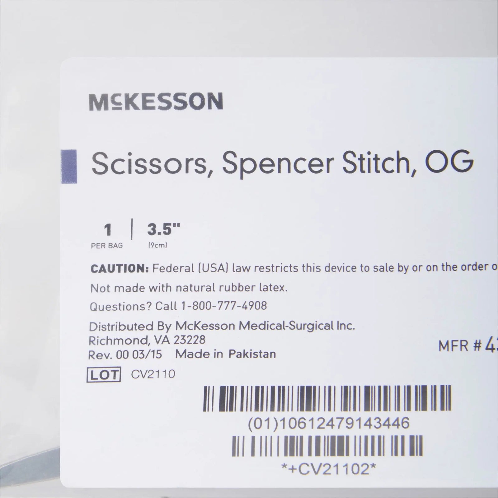 McKesson Suture Scissors