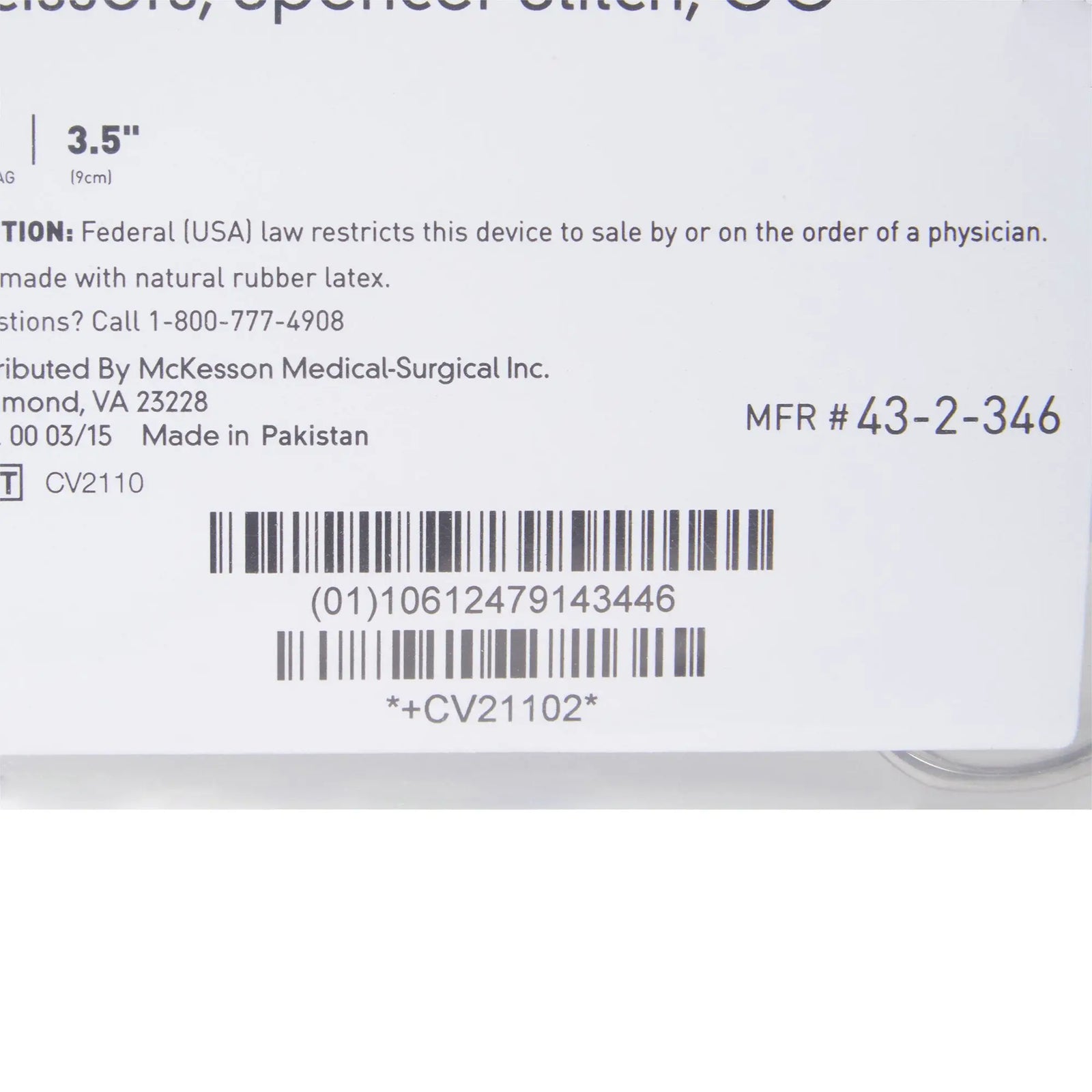 McKesson Suture Scissors