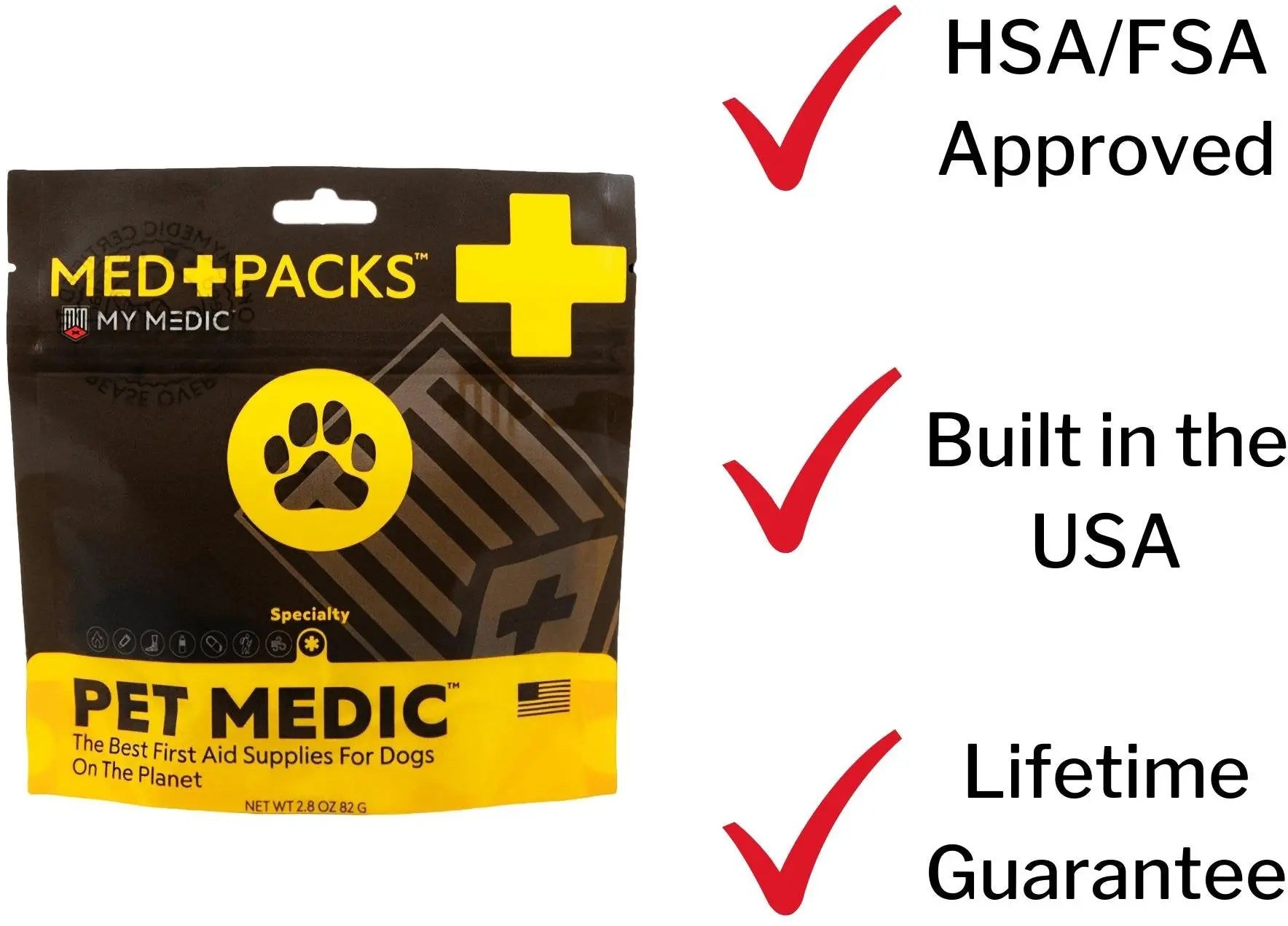 My Medic MED PACKS Pet Medic Pet First Aid Kit
