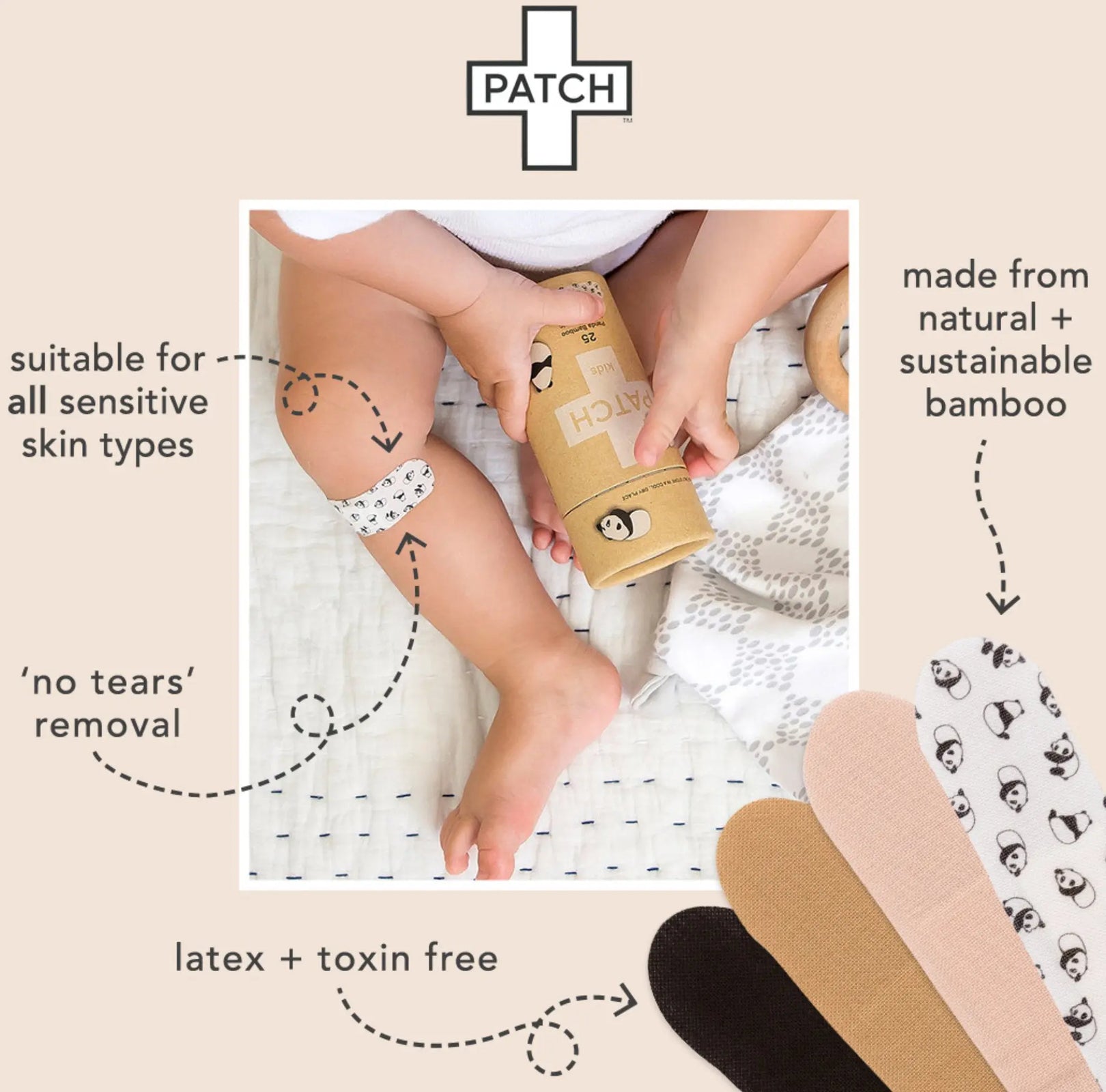 Patch Adhesive Strip