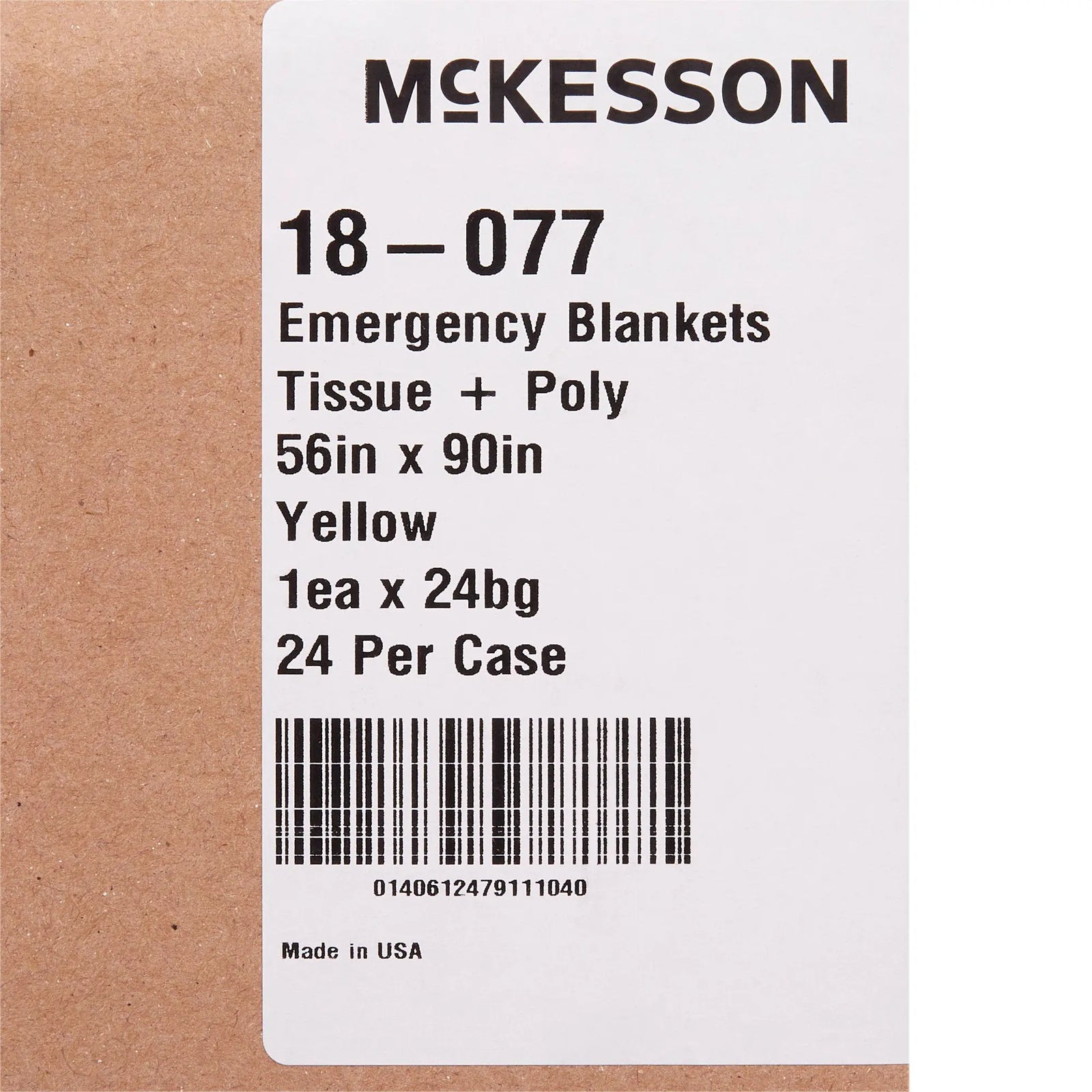 McKesson Rescue Blanket