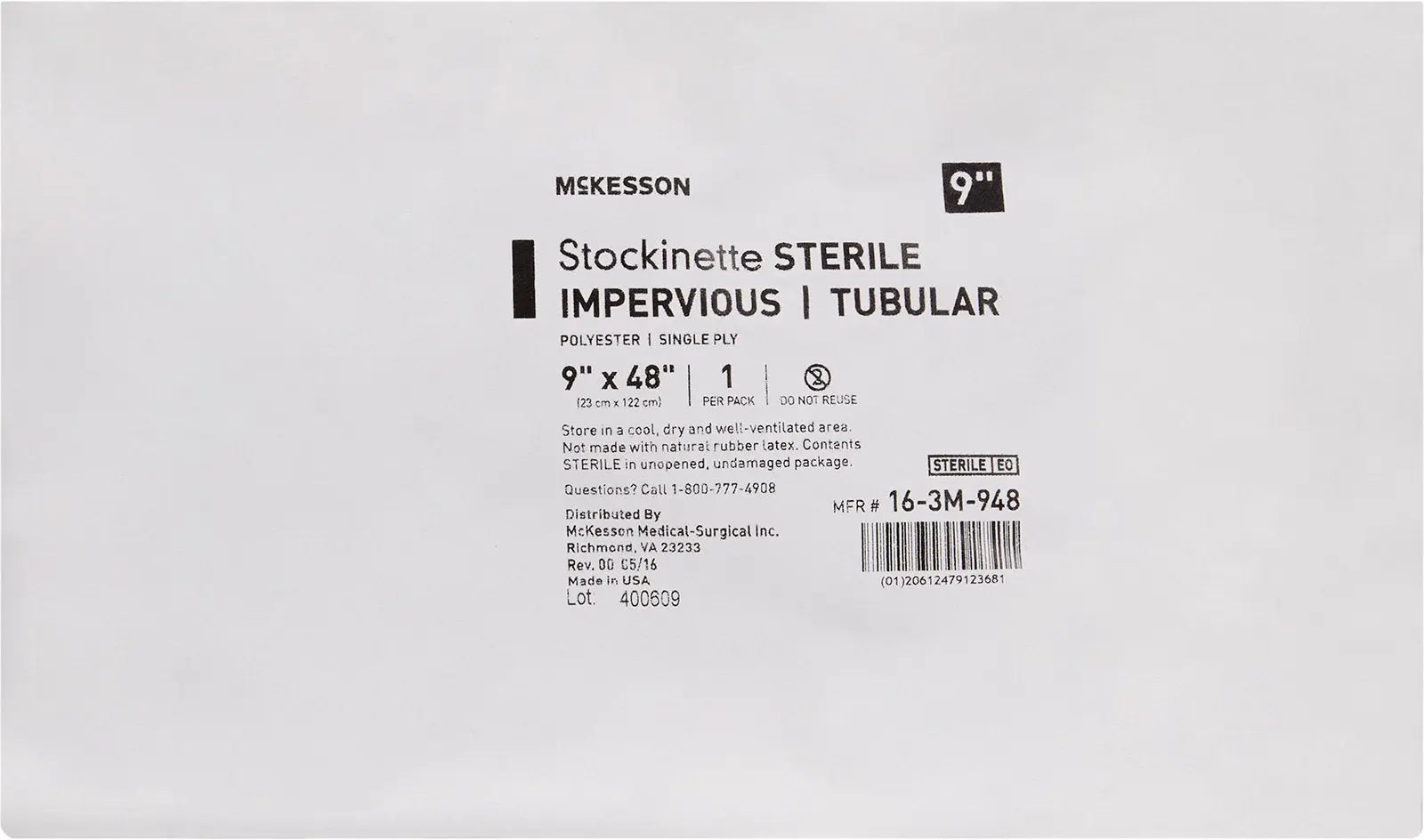 McKesson Surgical Stockinette Tubular