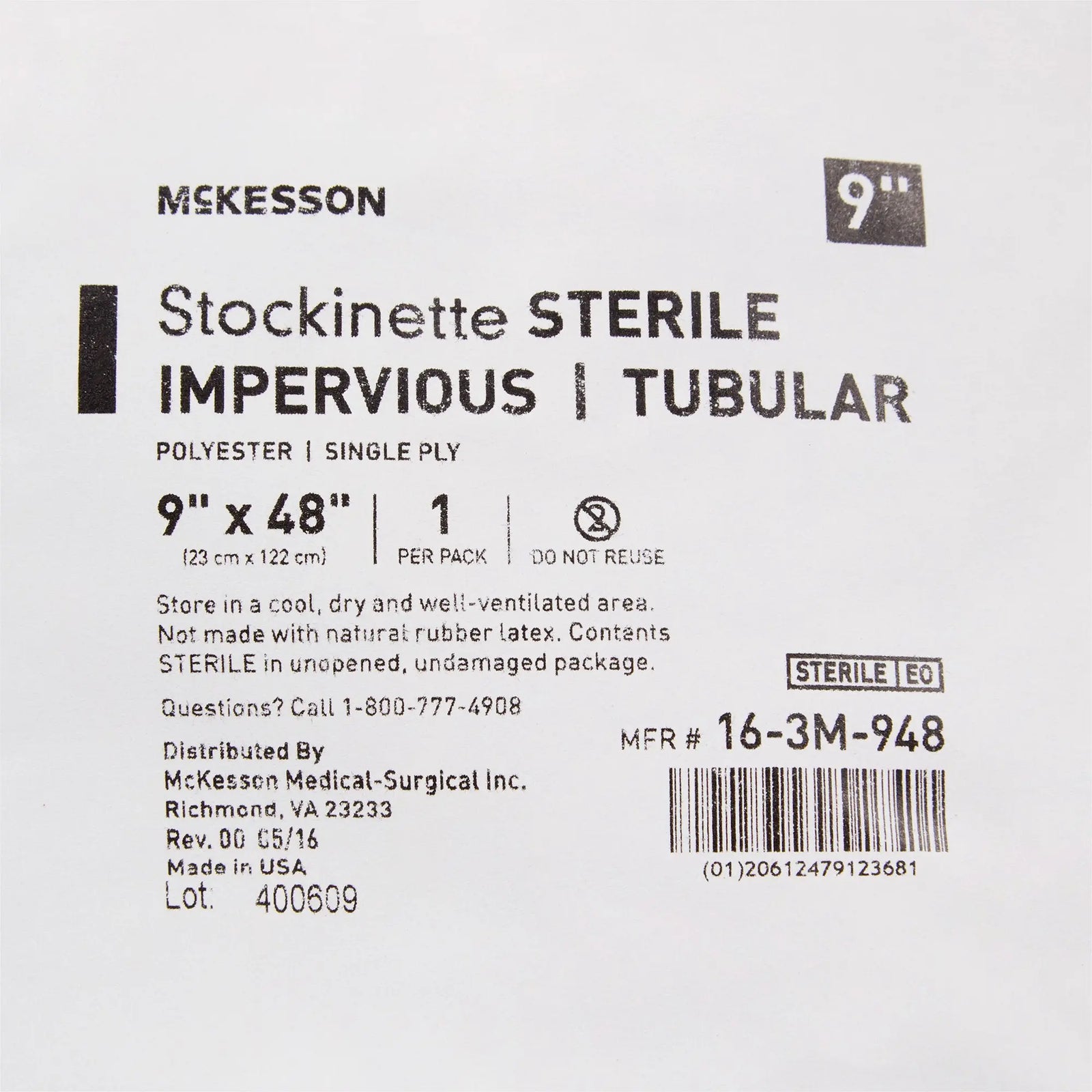 McKesson Surgical Stockinette Tubular