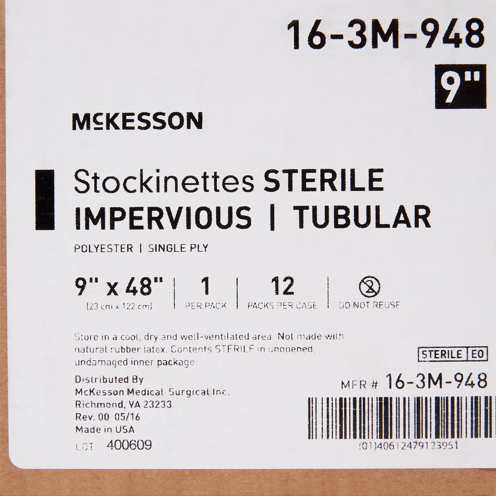 McKesson Surgical Stockinette Tubular