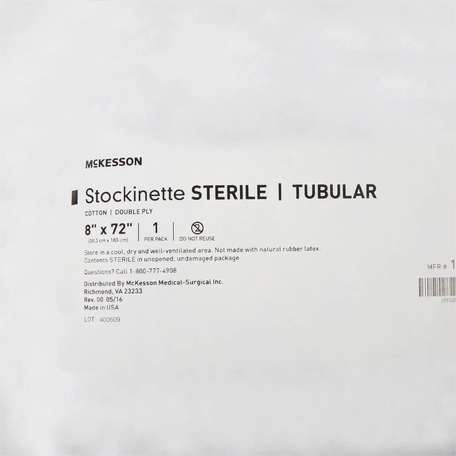 McKesson Surgical Stockinette Tubular