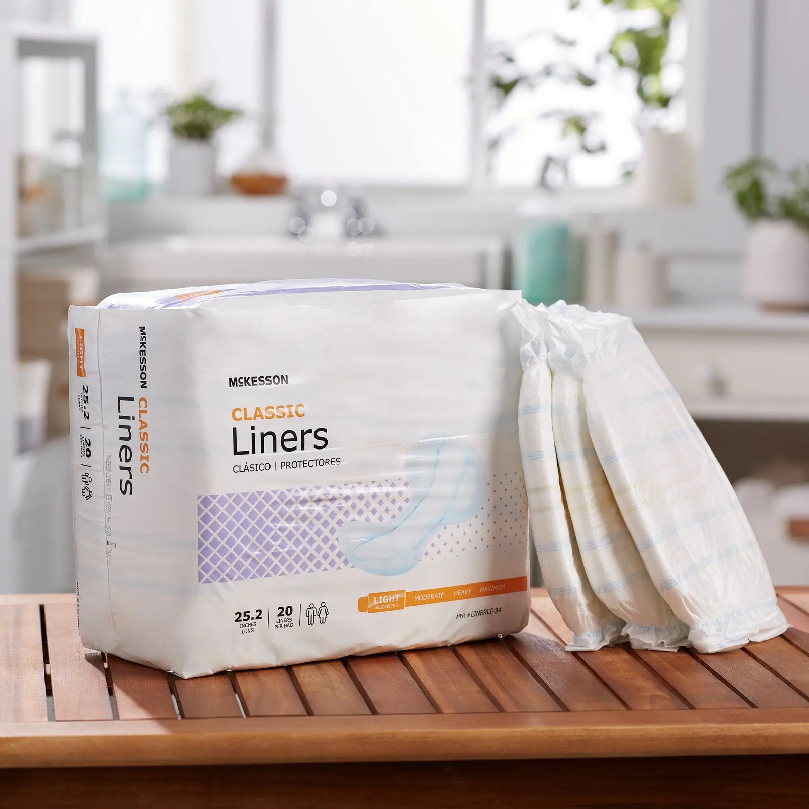 McKesson Classic Incontinence Liner