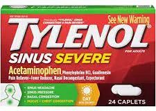 Tylenol Sinus + Headache Cold And Sinus Relief