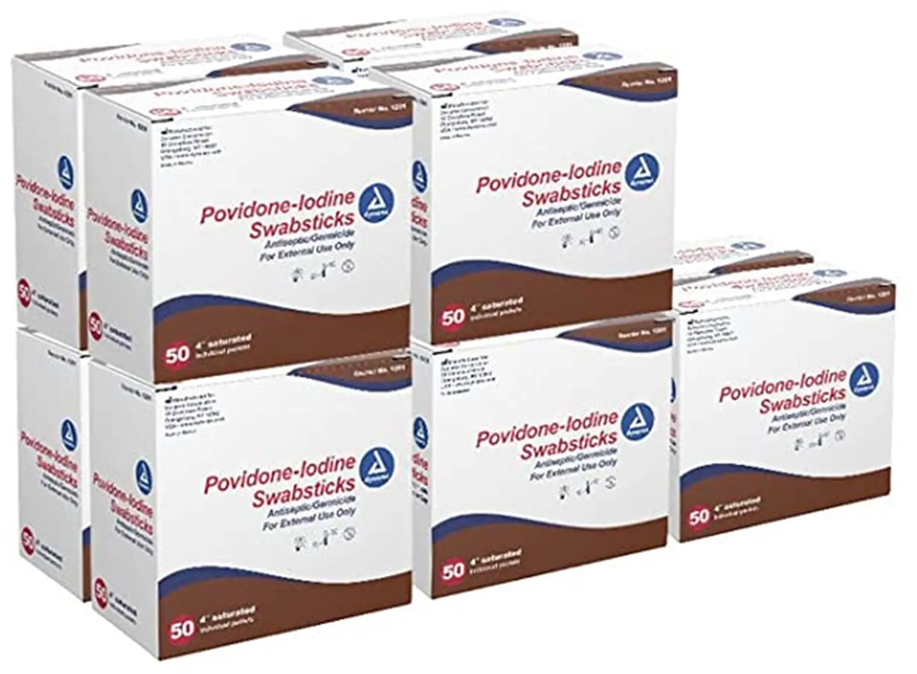 Dynarex Povidone Iodine Swabsticks