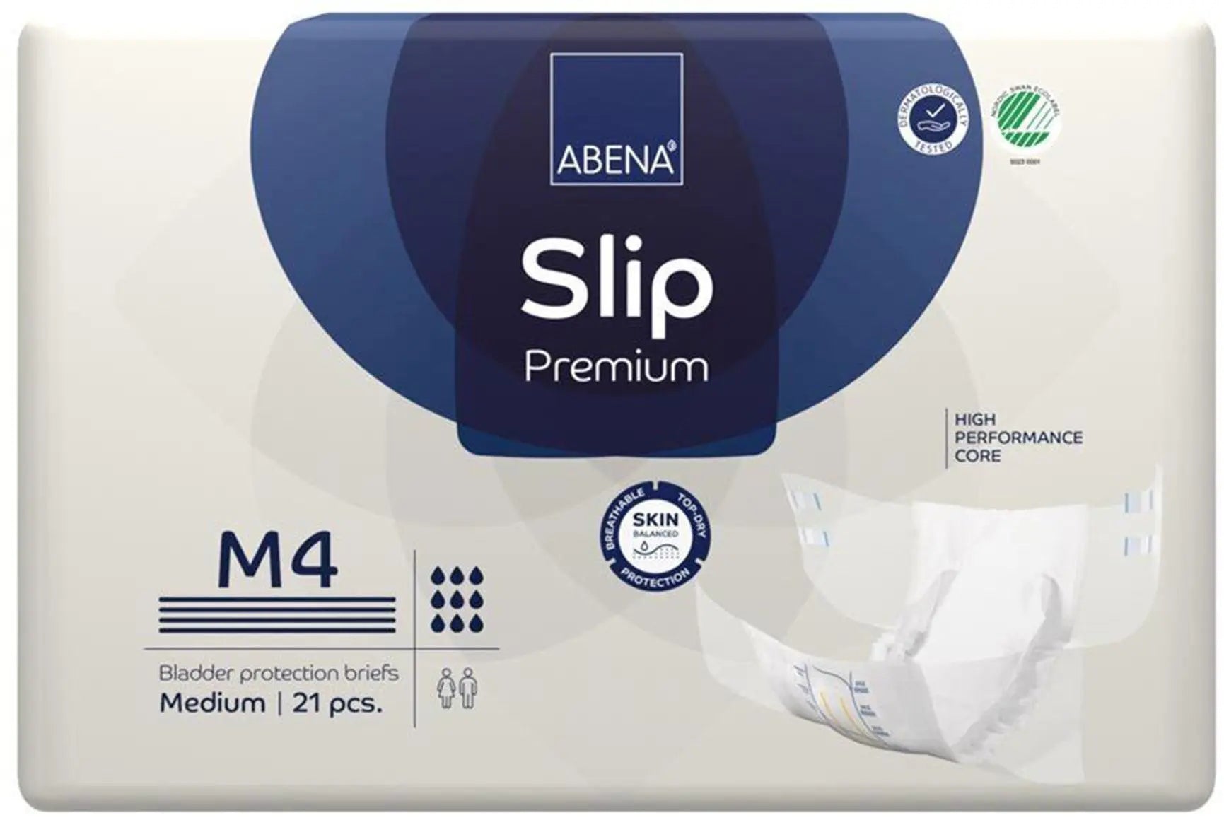 Abena Slip Premium M4 Unisex Adult Incontinence Brief