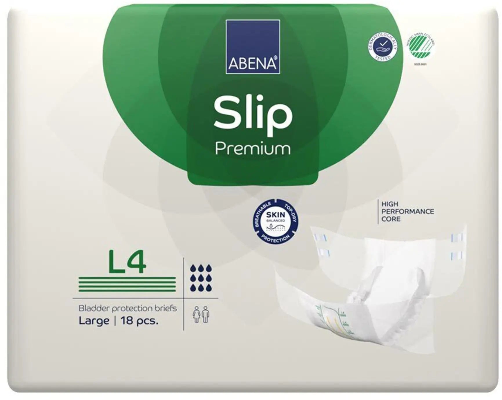 Abena Slip Premium L4 Unisex Adult Incontinence Brief