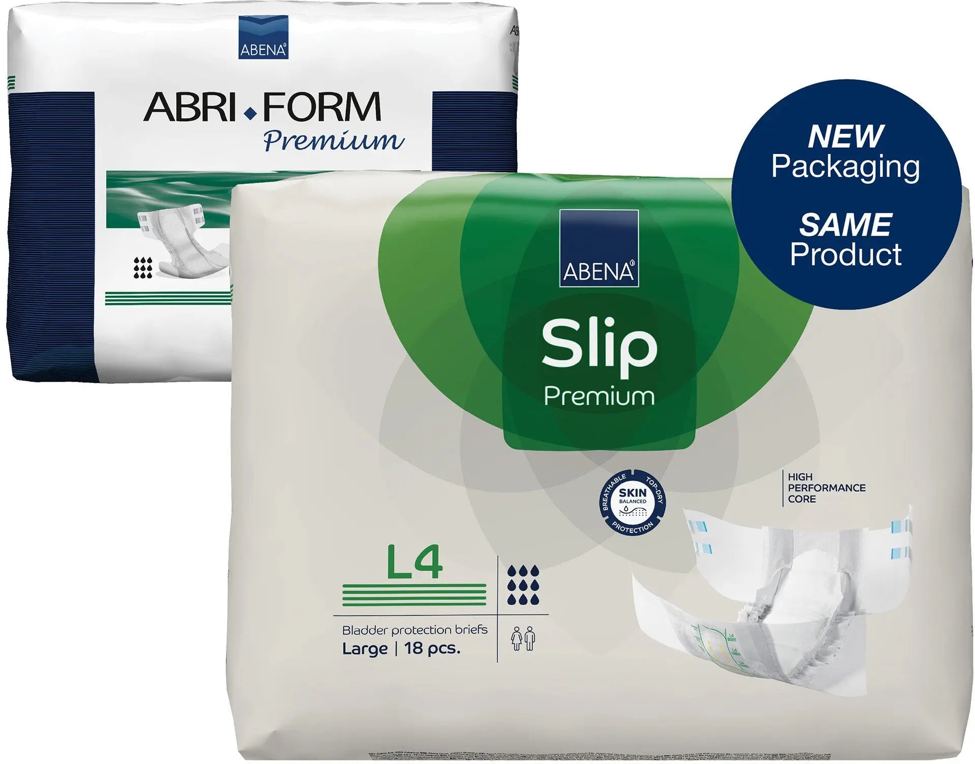 Abena Slip Premium L4 Unisex Adult Incontinence Brief