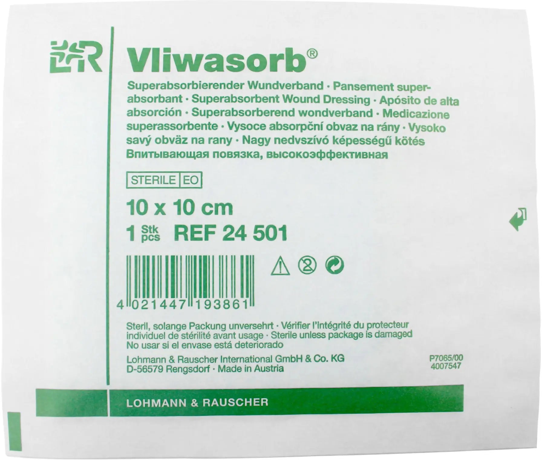 Vliwasorb Super Absorbent Dressing