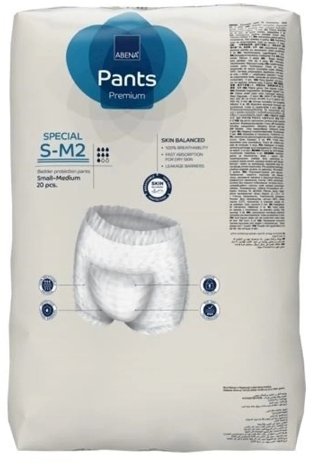 Abena Premium Pants Special S-M2 Unisex Adult Absorbent Underwear