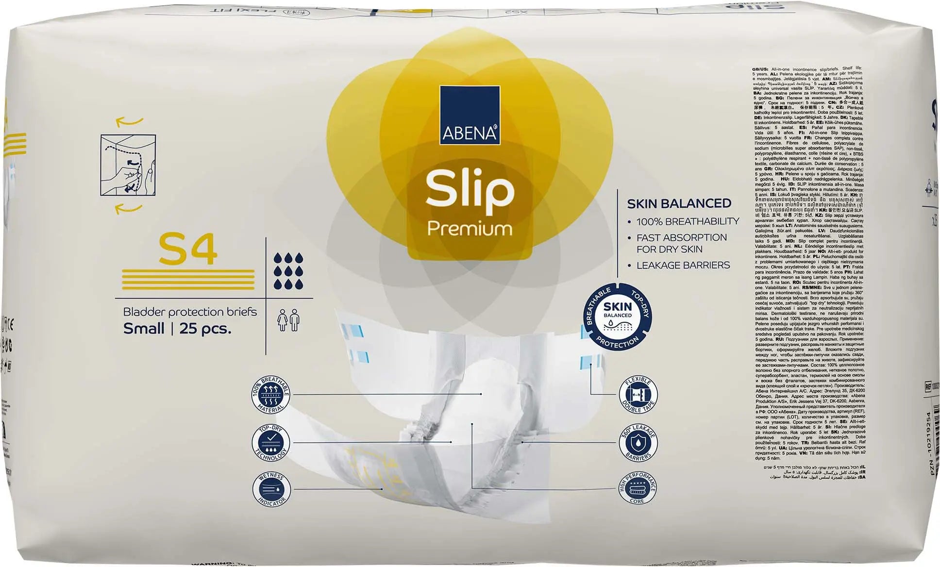 Abena Slip Premium S4 Unisex Adult Incontinence Brief