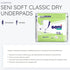 Seni Soft Classic Dry Disposable Underpad