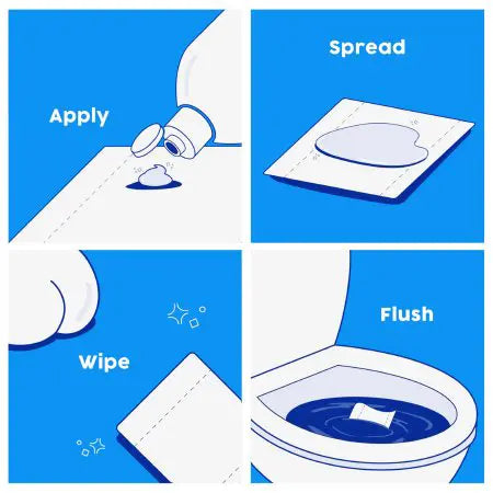 Fresh Peaches Toilet Paper Gel