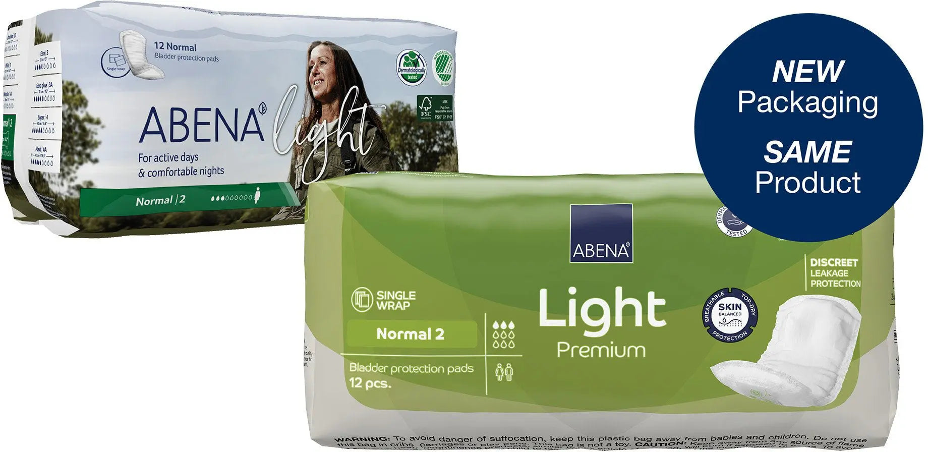 Abena Premium Light Normal Bladder Control Pad