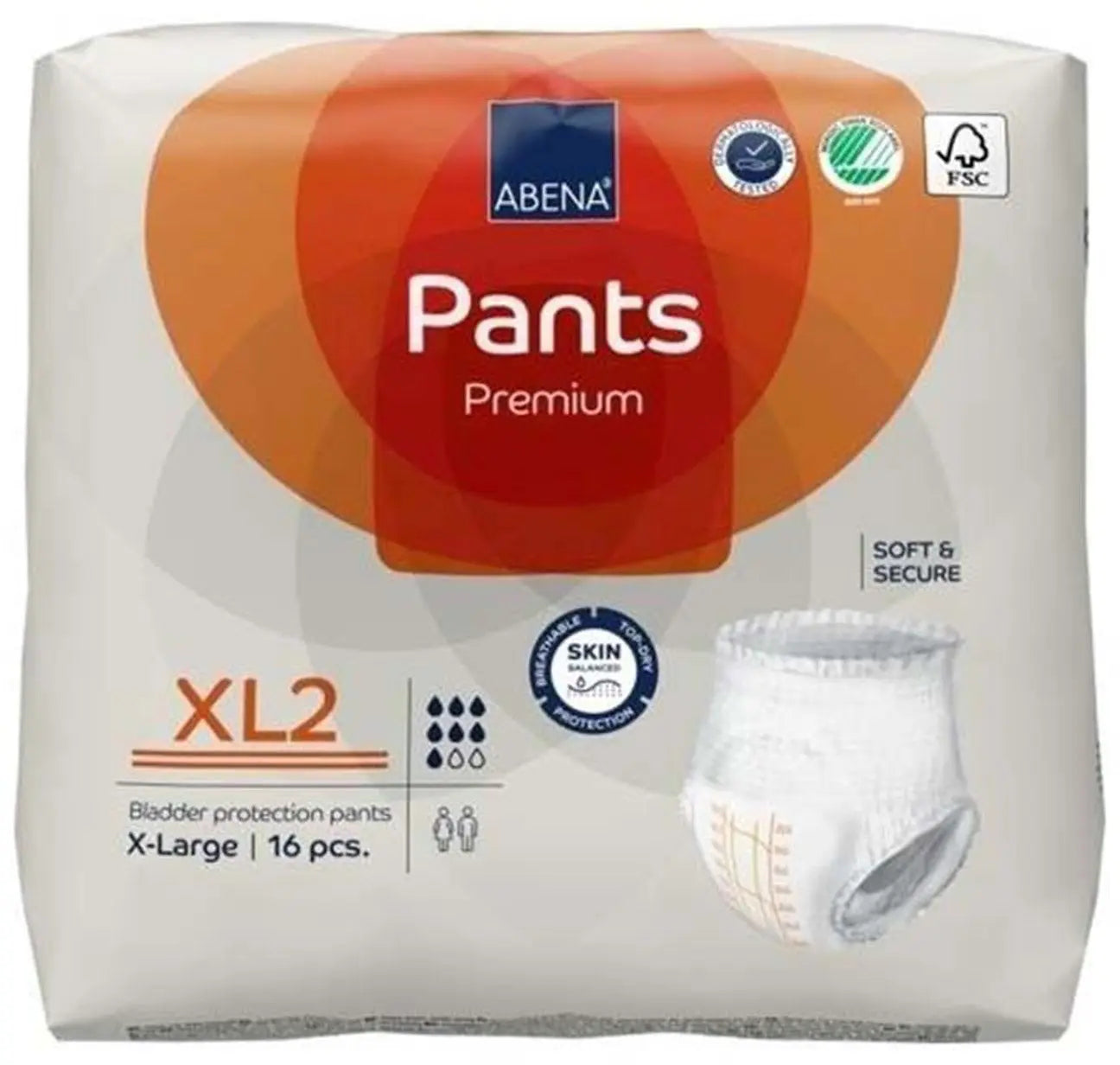 Abena Premium Pants XL2 Unisex Adult Absorbent Underwear