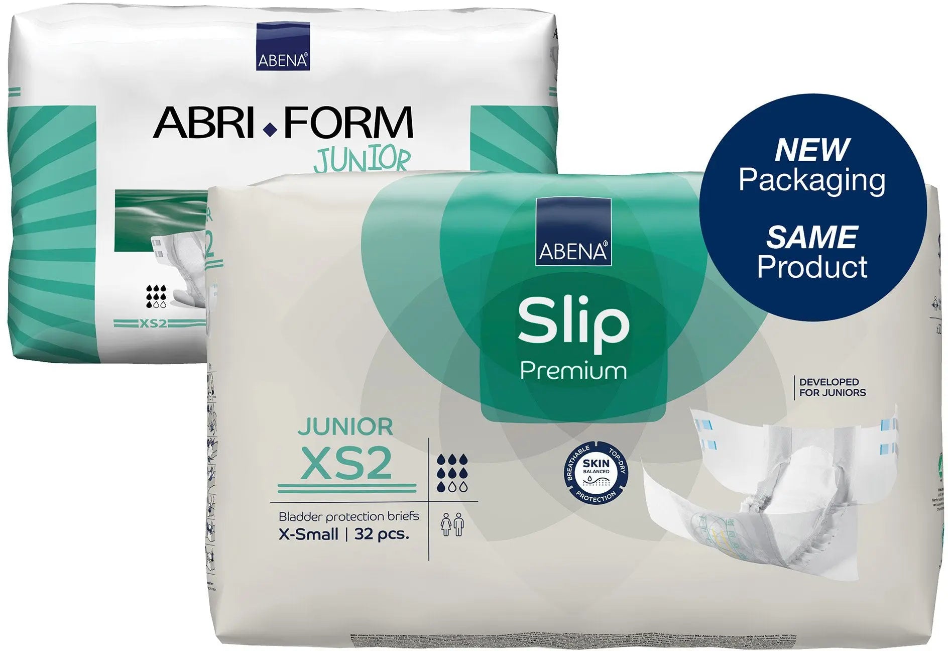 Abena Slip Premium Junior XS2 Unisex Youth Incontinence Brief