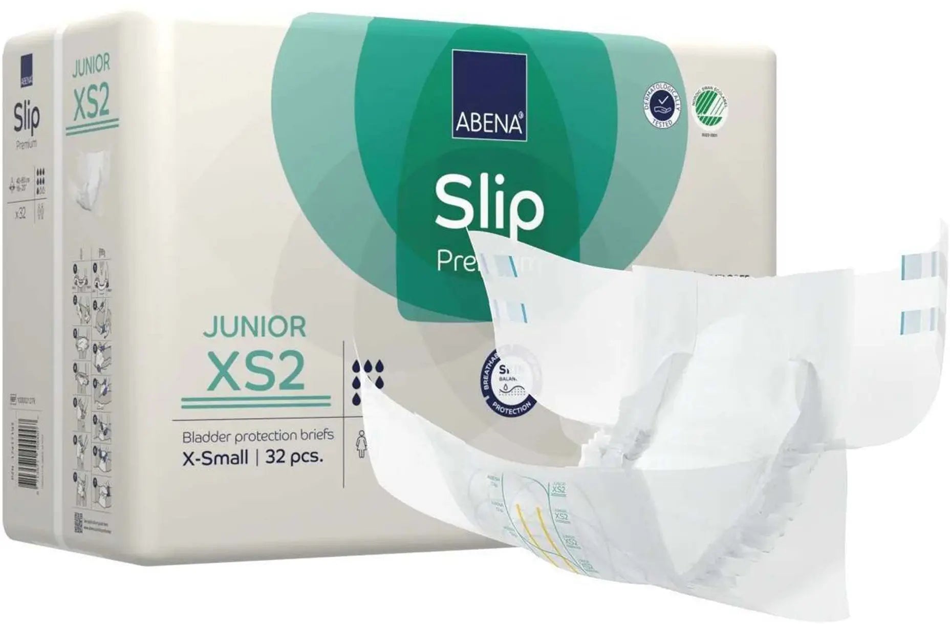 Abena Slip Premium Junior XS2 Unisex Youth Incontinence Brief