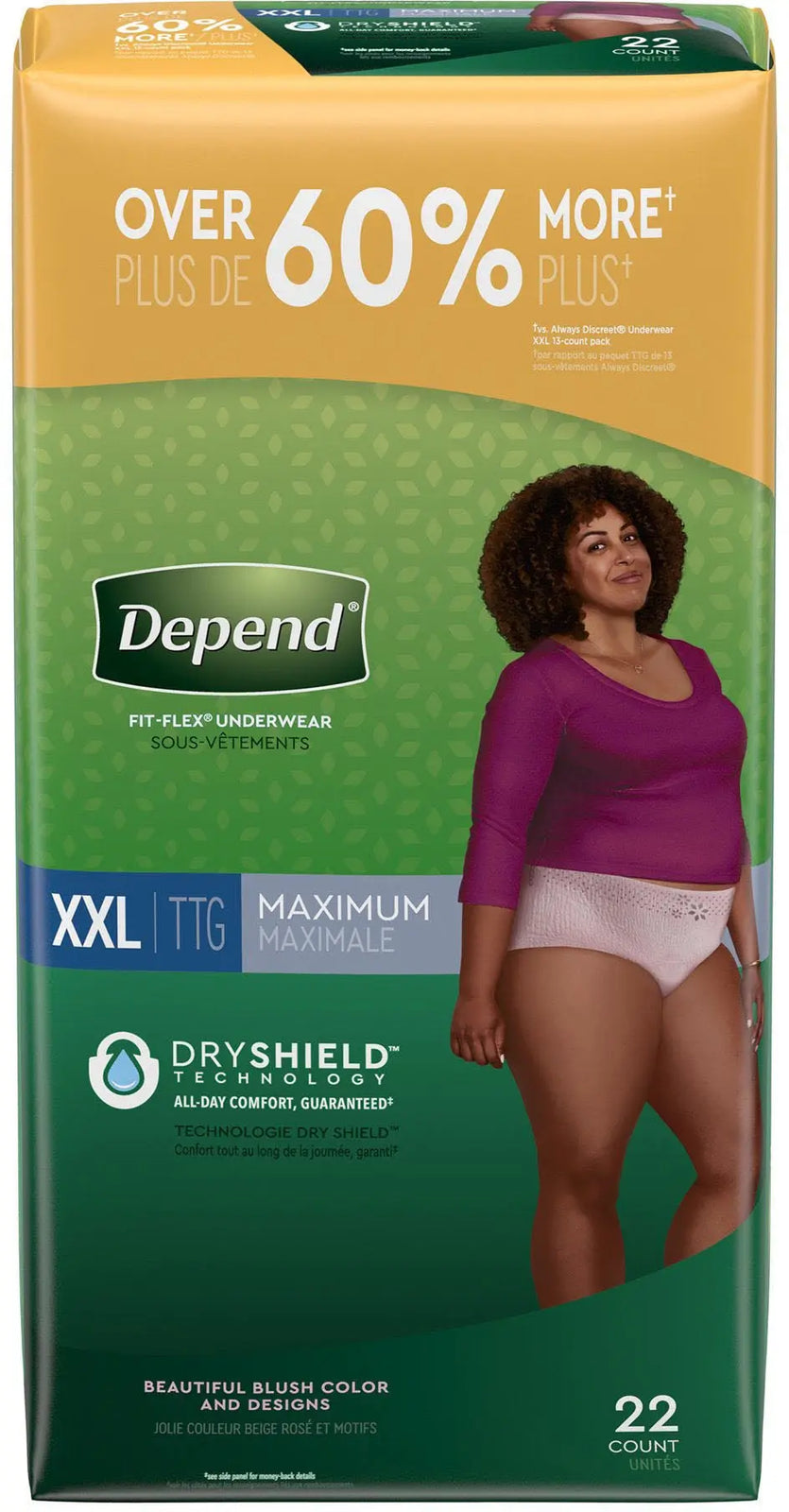 Depend FIT-FLEX Female Adult Absorbent Underwear
