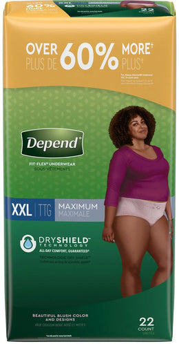 Depend FIT-FLEX Female Adult Absorbent Underwear