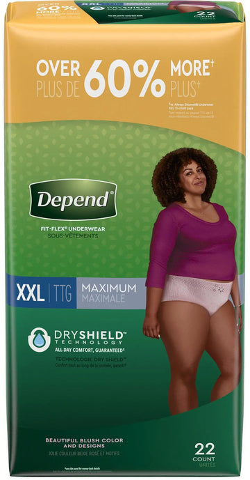 Depend FIT-FLEX Female Adult Absorbent Underwear
